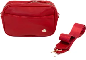 Modern Chic Crossbody Bags for Women - Frankie Convertible Crossbody Purse, Lightweight Vegan Leather Shoulder Bag
