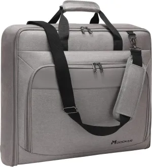 Modoker Suit Luggage Garment Bag with Shoulder Strap, Suit Carry on Bag Hanging Suitcase Garment Bags for Men Women Business Travel