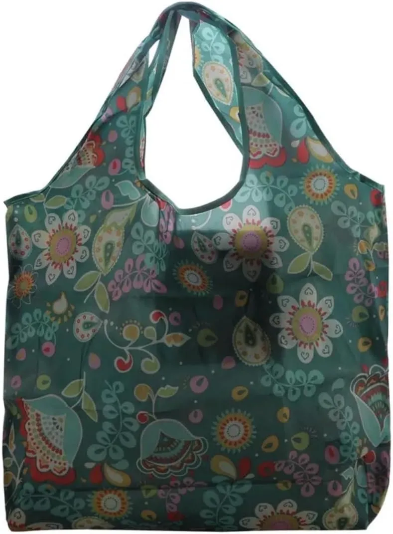 MOLERFO Floral Printed Casual Tote Designer Female Handbags Single Shoulder Shopping Bags Daily Use Women Canvas Beach Bag