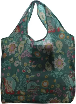 MOLERFO Floral Printed Casual Tote Designer Female Handbags Single Shoulder Shopping Bags Daily Use Women Canvas Beach Bag