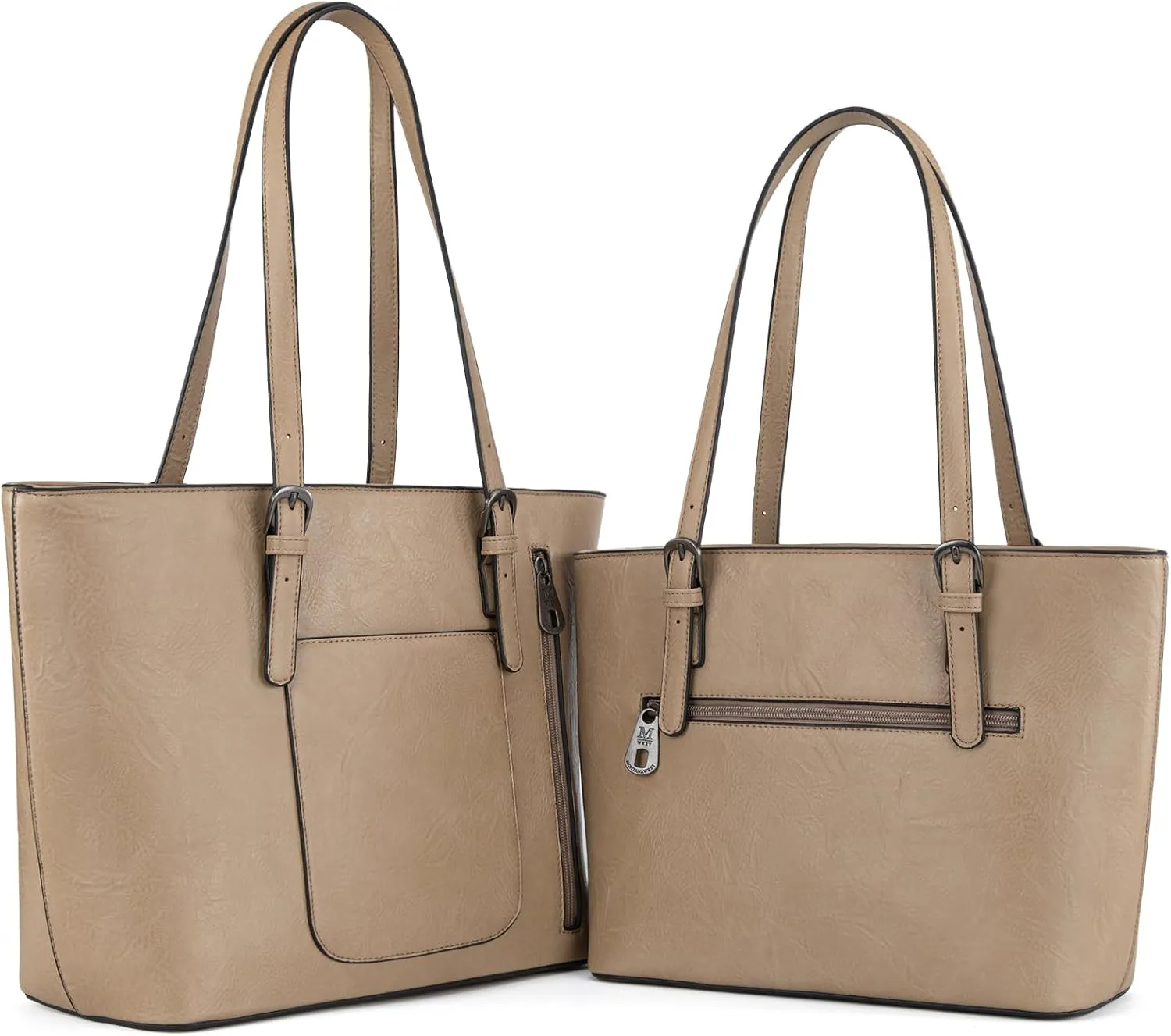 Montana West Tote Bag for Women Large Purse and Handbags Set Embossed Collection Purse 2Pcs Set