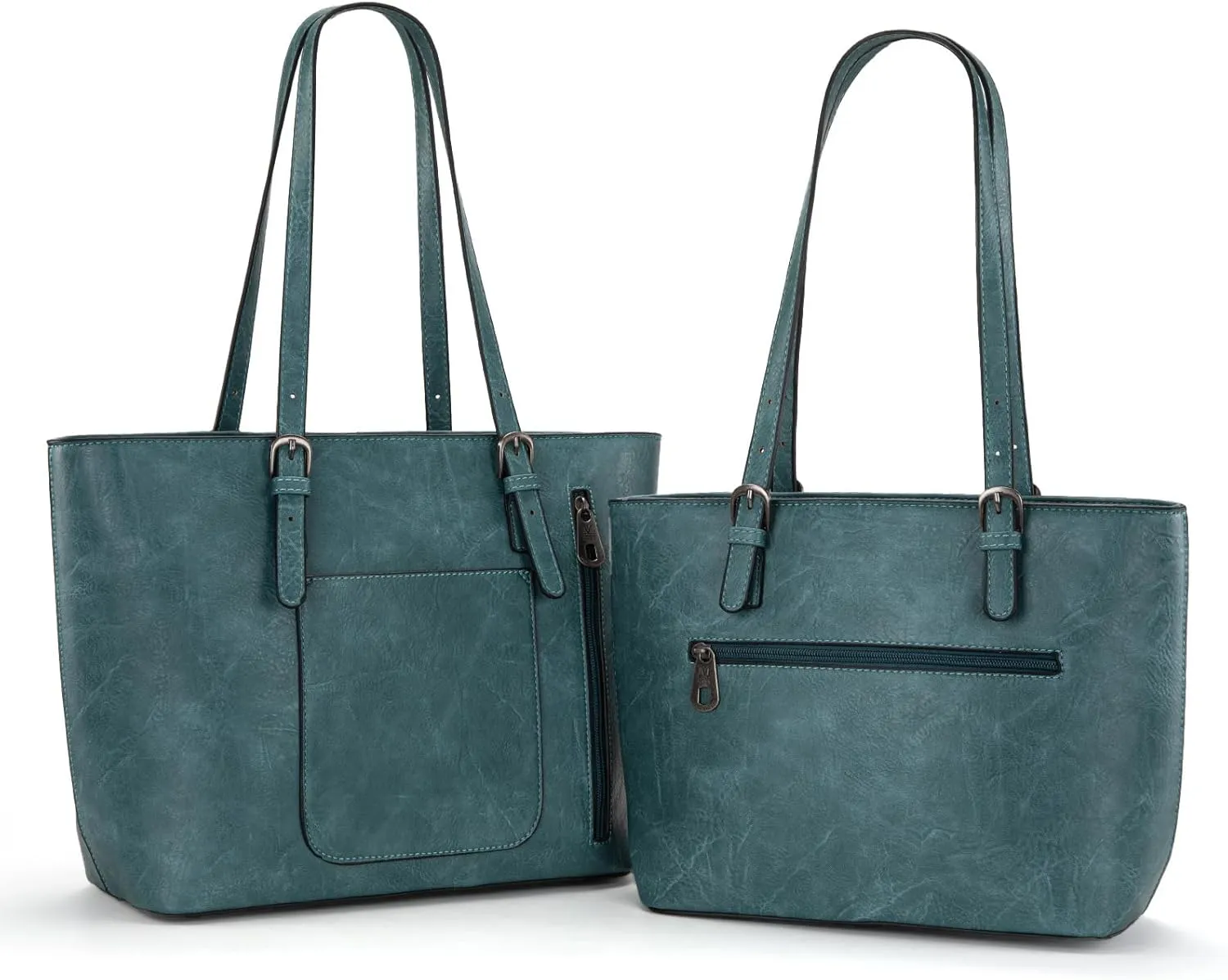 Montana West Tote Bag for Women Large Purse and Handbags Set Embossed Collection Purse 2Pcs Set