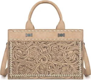 Montana West Western Tooling Handbags Vintage Prints and Whipstitch Craftsmanship