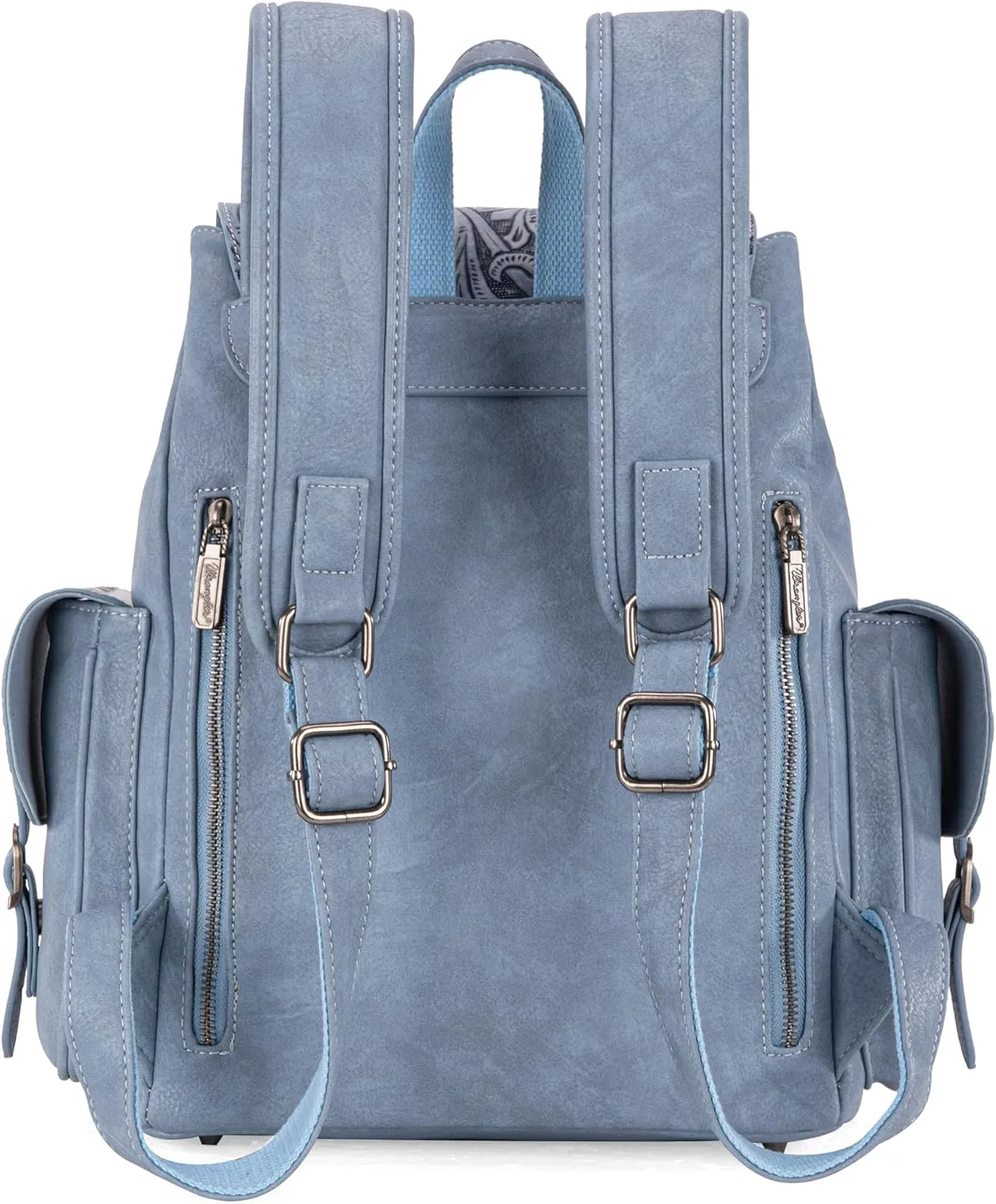 Montana West x Wrangler Backpack Purse for Women Men Western Backpack Floral Tooled Travel Bags