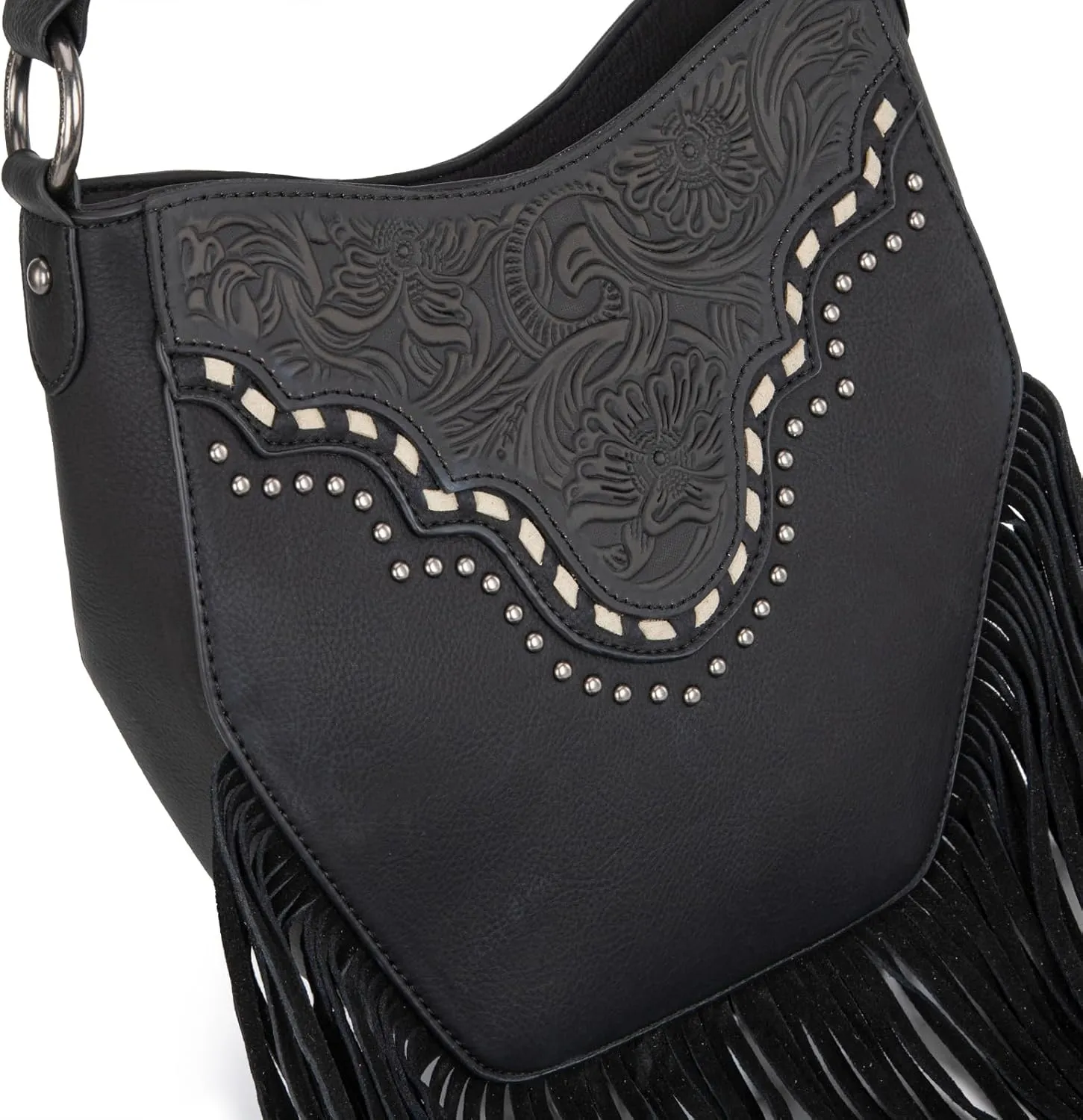 Montana Western Fringe Hobo Bags for Women Top Handle Shoulder Purses