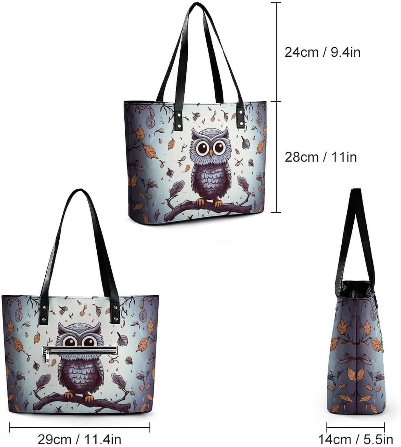 Mountain And Water At Sunset Bag Purse Handbag for Women Top Handle Satchel Shoulder with Zipper Tote Bags Large