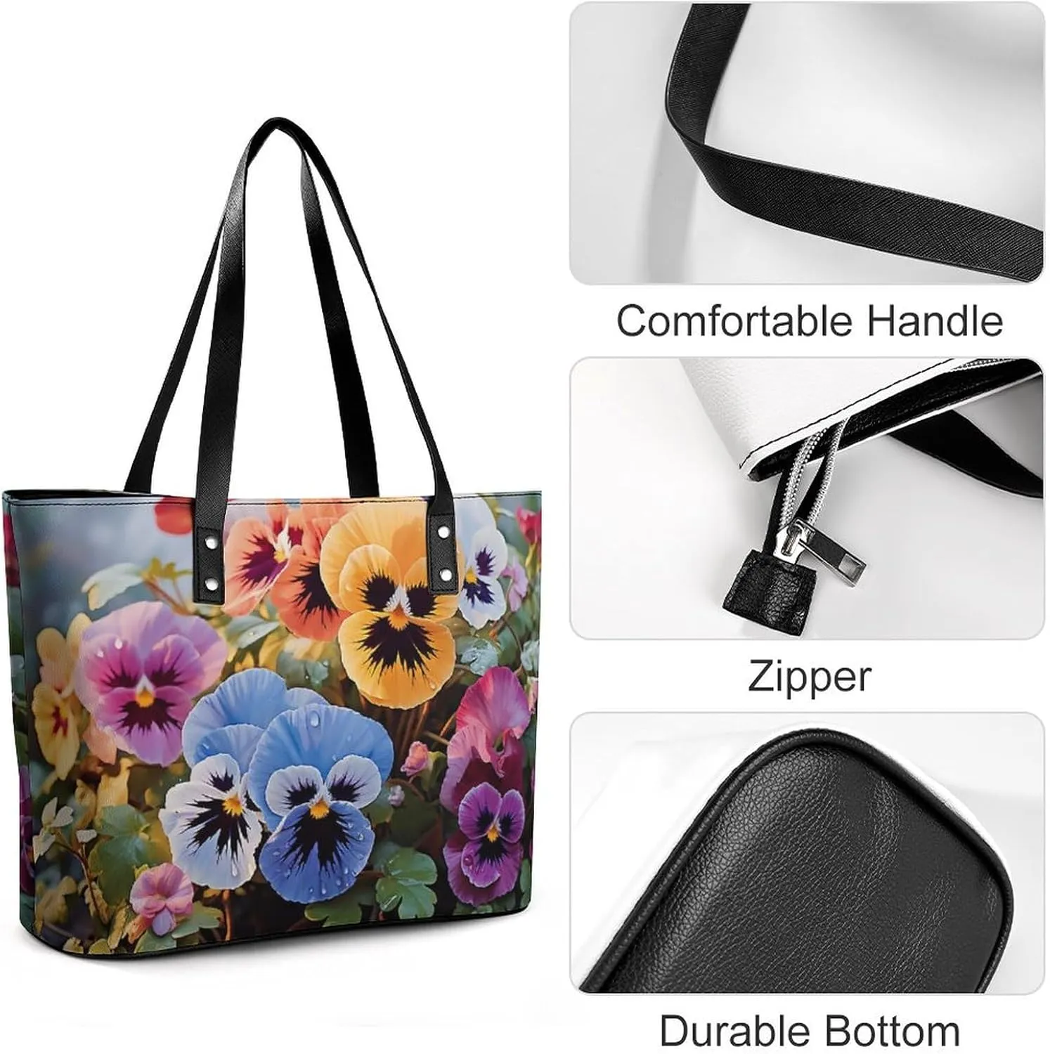Mountain And Water At Sunset Bag Purse Handbag for Women Top Handle Satchel Shoulder with Zipper Tote Bags Large