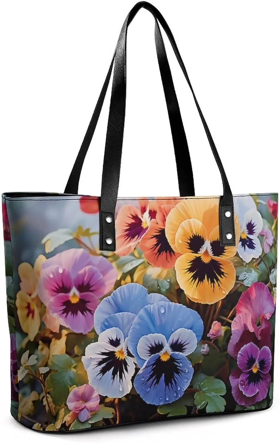 Mountain And Water At Sunset Bag Purse Handbag for Women Top Handle Satchel Shoulder with Zipper Tote Bags Large