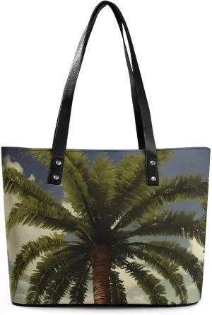 Mountain And Water At Sunset Bag Purse Handbag for Women Top Handle Satchel Shoulder with Zipper Tote Bags Large