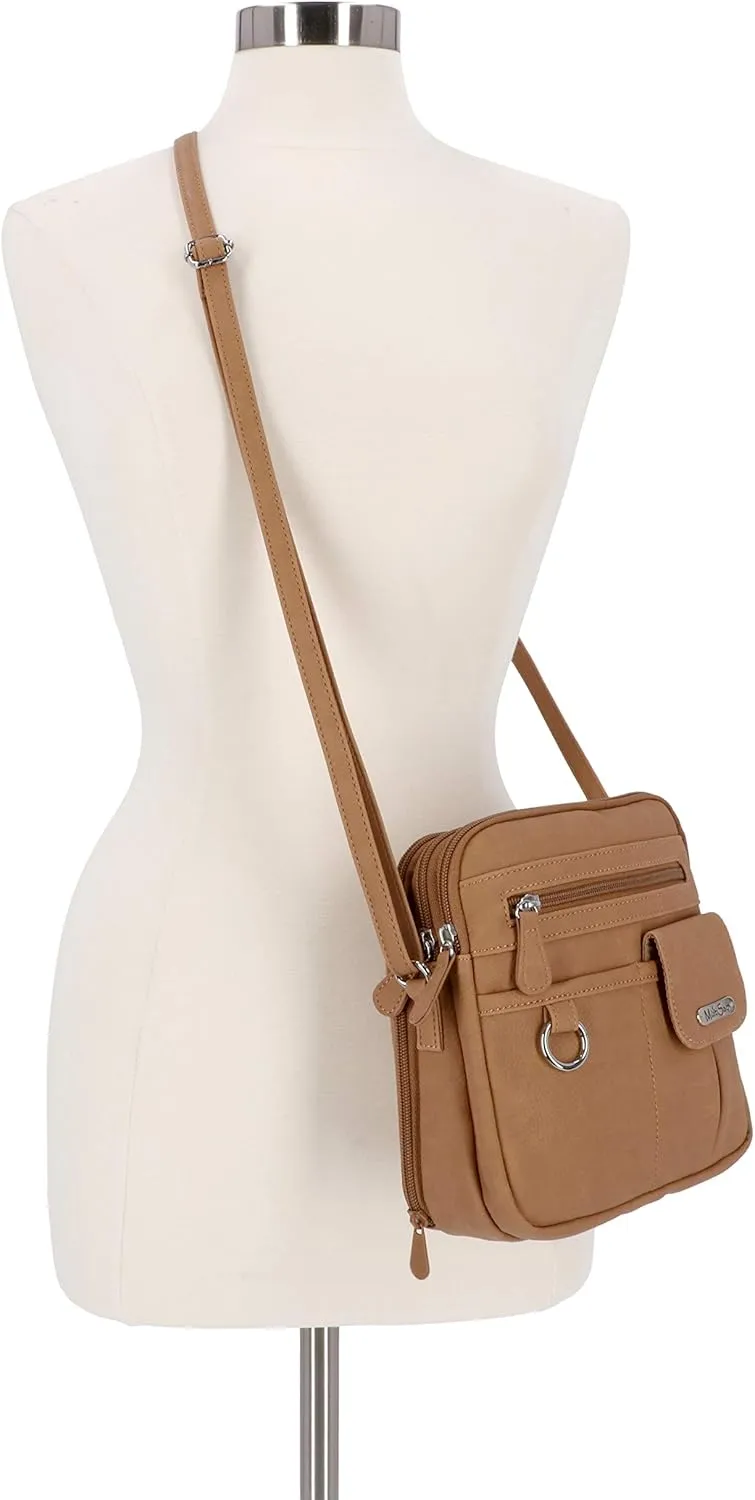 MultiSac North South Mini Zip Around Crossbody Bag