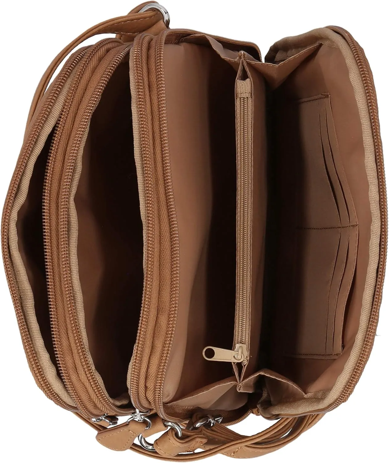 MultiSac North South Mini Zip Around Crossbody Bag