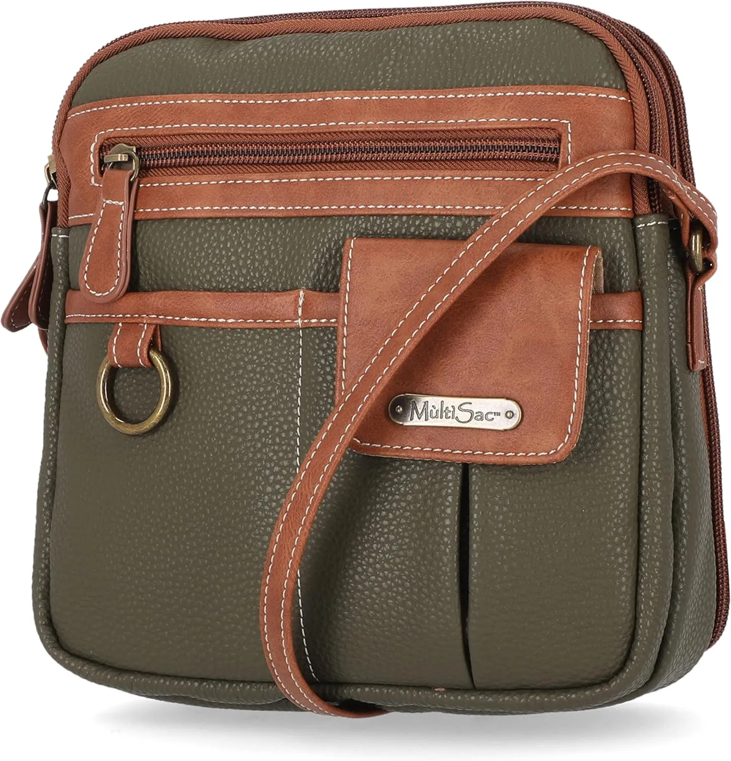 MultiSac North South Mini Zip Around Crossbody Bag