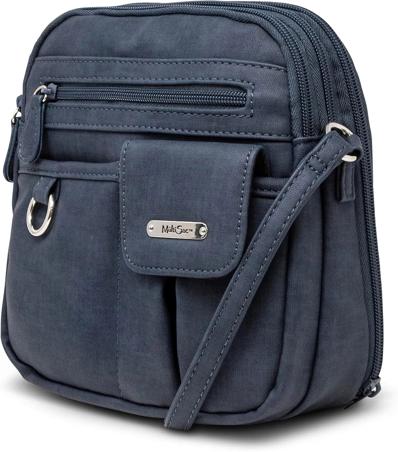 MultiSac North South Mini Zip Around Crossbody Bag