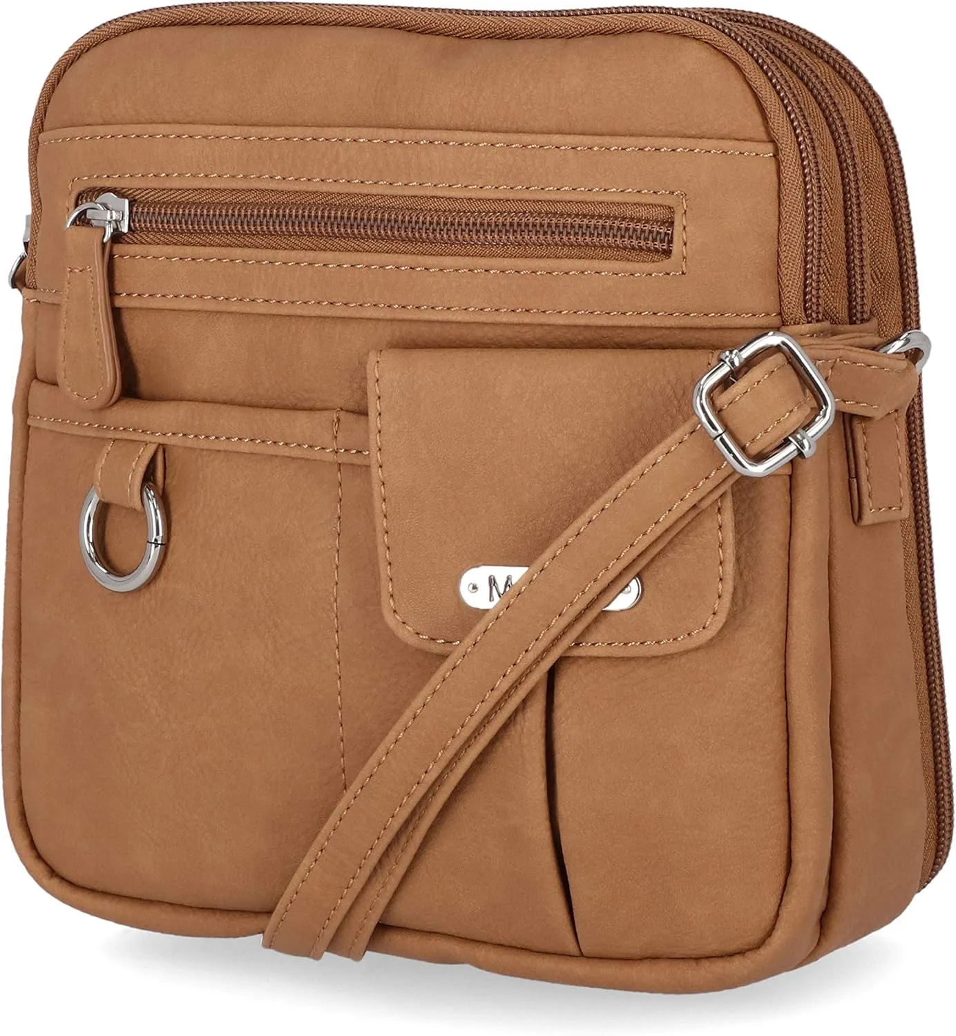 MultiSac North South Mini Zip Around Crossbody Bag