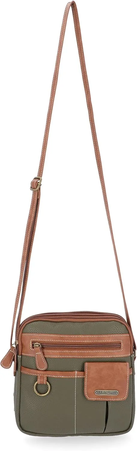 MultiSac North South Mini Zip Around Crossbody Bag