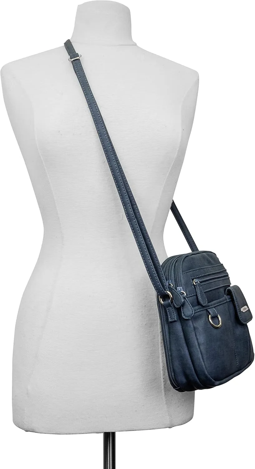 MultiSac North South Mini Zip Around Crossbody Bag