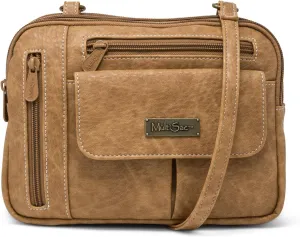 MultiSac Zippy Triple Compartment Crossbody Bag