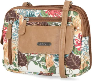MultiSac Zippy Triple Compartment Crossbody Bag