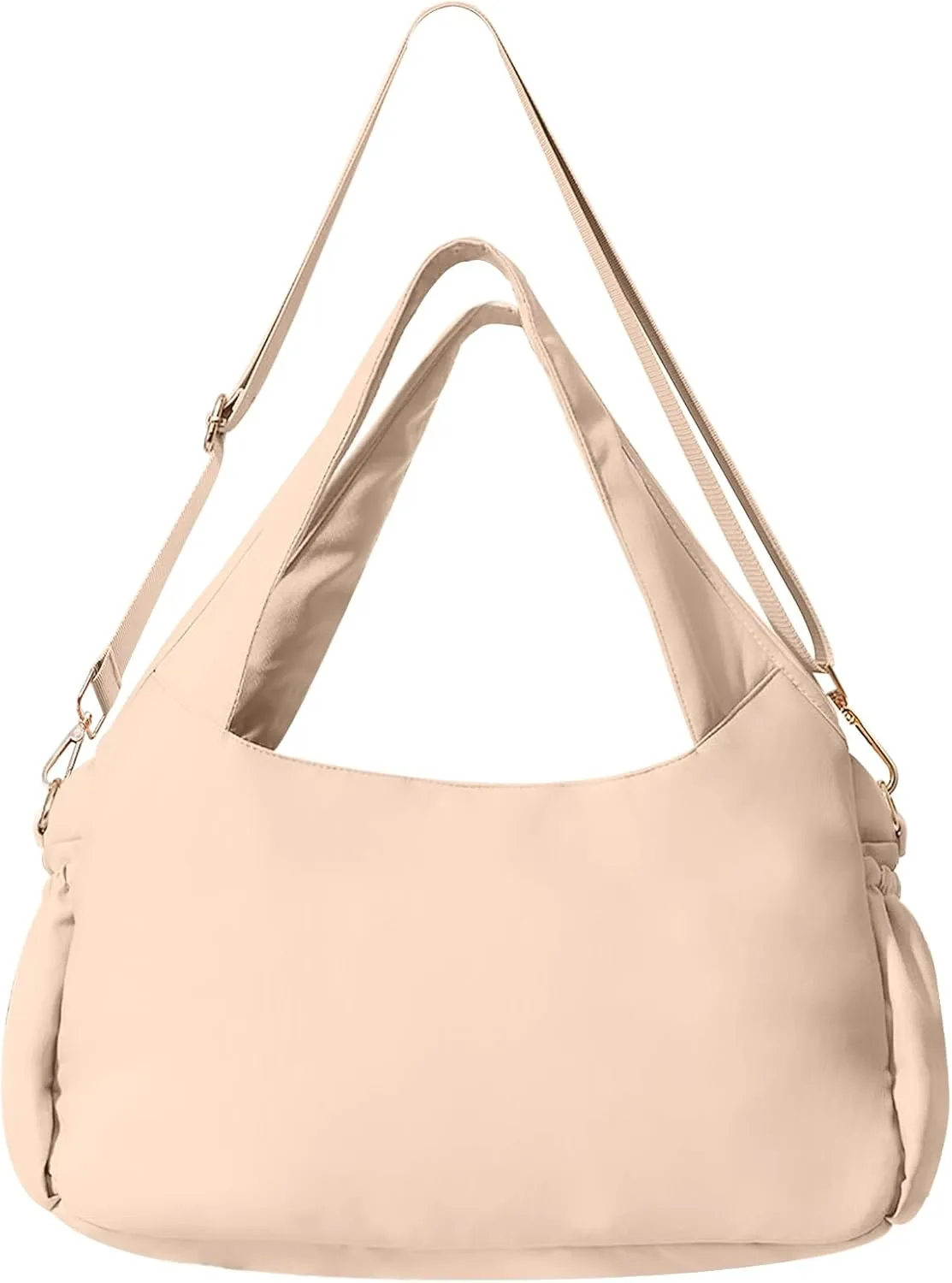 NAARIIAN Women Waterproof Top-Handle Tote Handbag Cotton Padded Hobo Purse With Detachable Strap