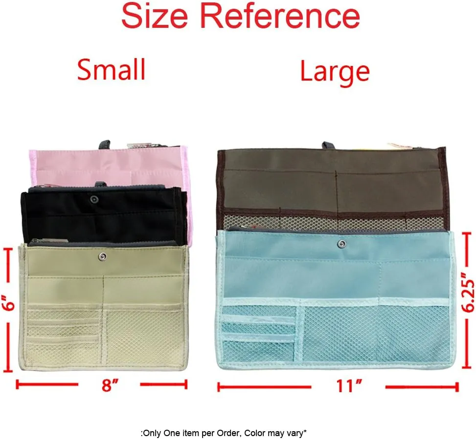 Nifty Patented Handbag Purse Organizer Insert - 18 Compartments