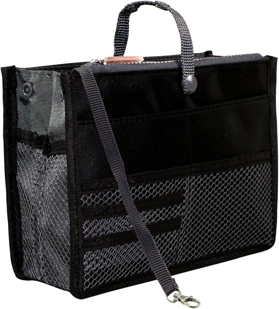 Nifty Patented Handbag Purse Organizer Insert - 18 Compartments
