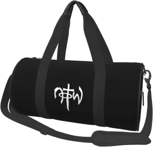 Not of This World Christian Jesus Convertible Garment Bag with Shoulder Strap, Carry on Garment Duffel Bag for Men Women - Rolling Foldable for Travel Luggage Bags (Black)