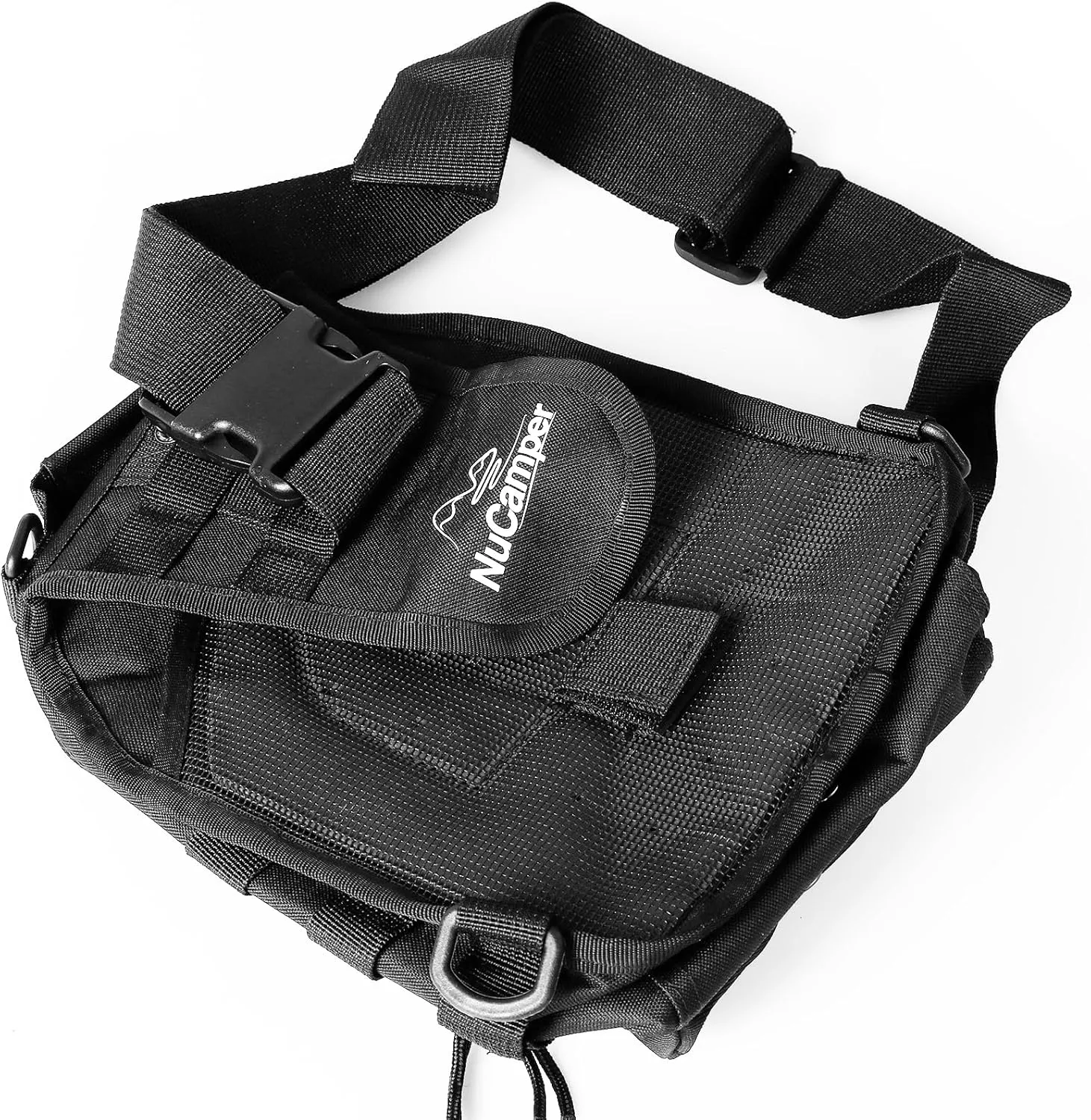 NuCamper Tactical Shoulder Bag Sling Bag Pack Molle Assault Range Bags Men's Chest Bag for Outdoor Sports,Hiking,Travel