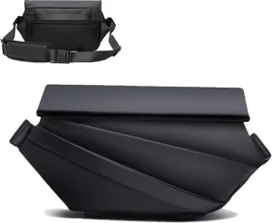 Obsidian Sling Bag, ria obsidian sling bag, crossbody bag men, Waterproof Sling Bag for Men, men crossbody bags (Black A)
