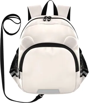ODAWA Children's Leash Backpacks, Linen Toddler Backpack Boy 3-6 Years