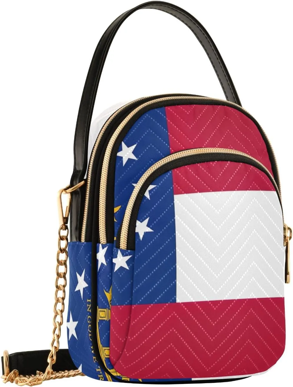 ODAWA South Dakota State Flag Women Crossbody Bag - Crossbody Bags for Women Trendy - Small Crossbody Bags for Women Travel