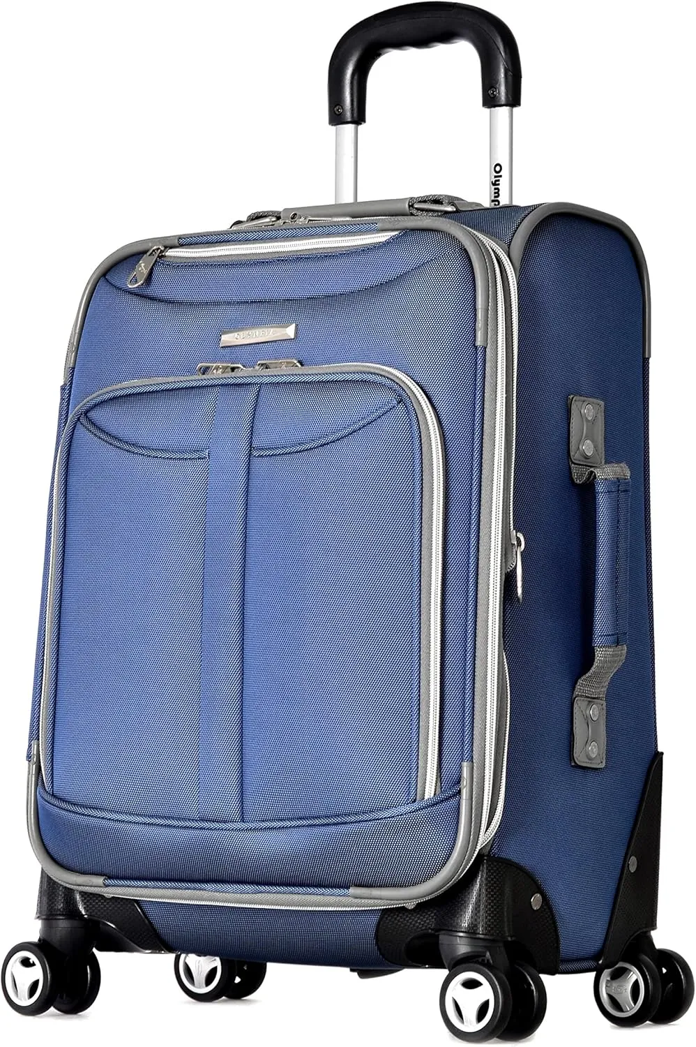 Olympia U.S.A. Tuscany 21" Expandable Carry-on Spinner, Blue