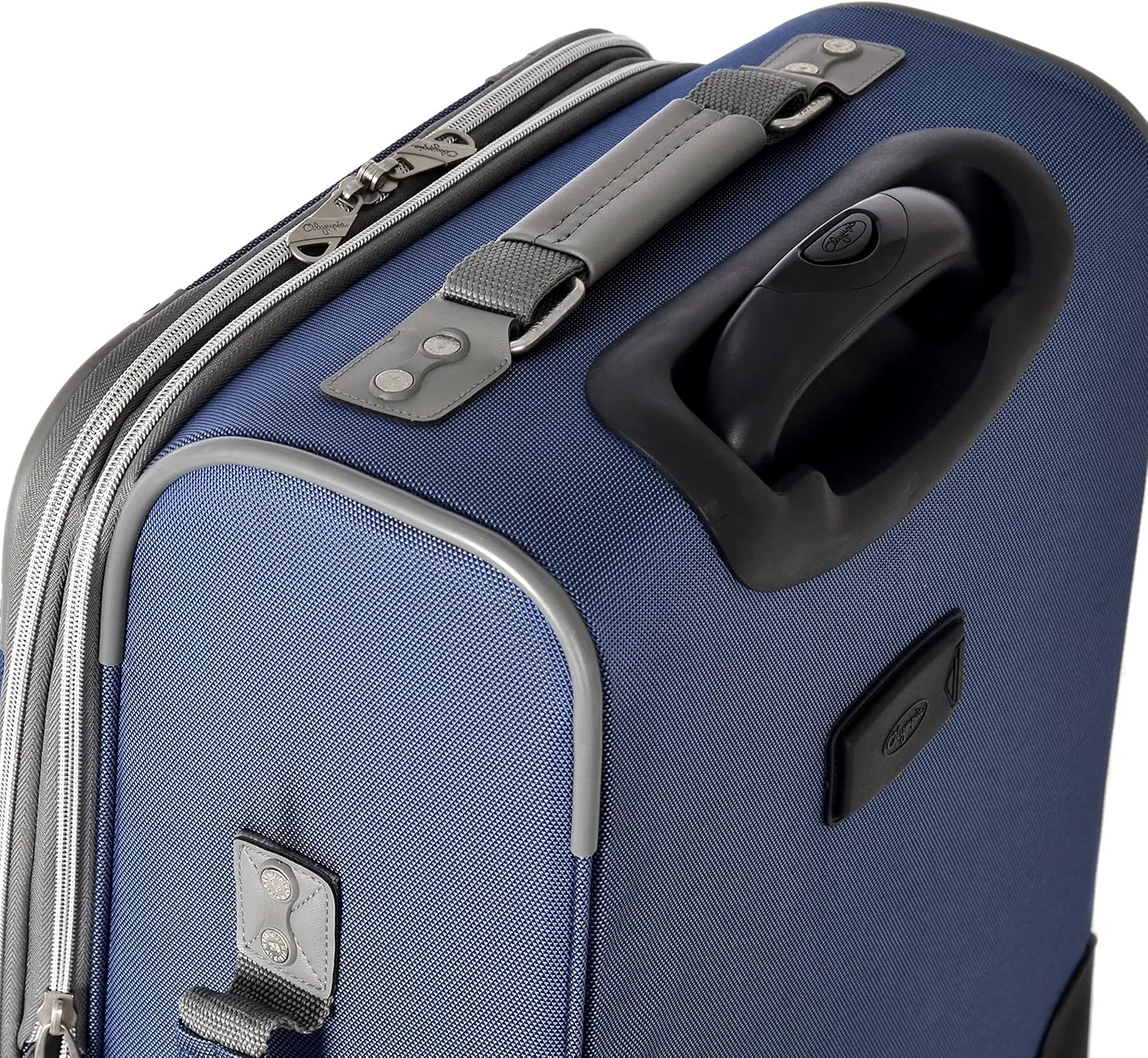 Olympia U.S.A. Tuscany 21" Expandable Carry-on Spinner, Blue