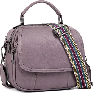 OPAGE Small Crossbody Bags for Women Trendy, Soft PU Leather Womens Crossbody Purse Shoulder Handbags