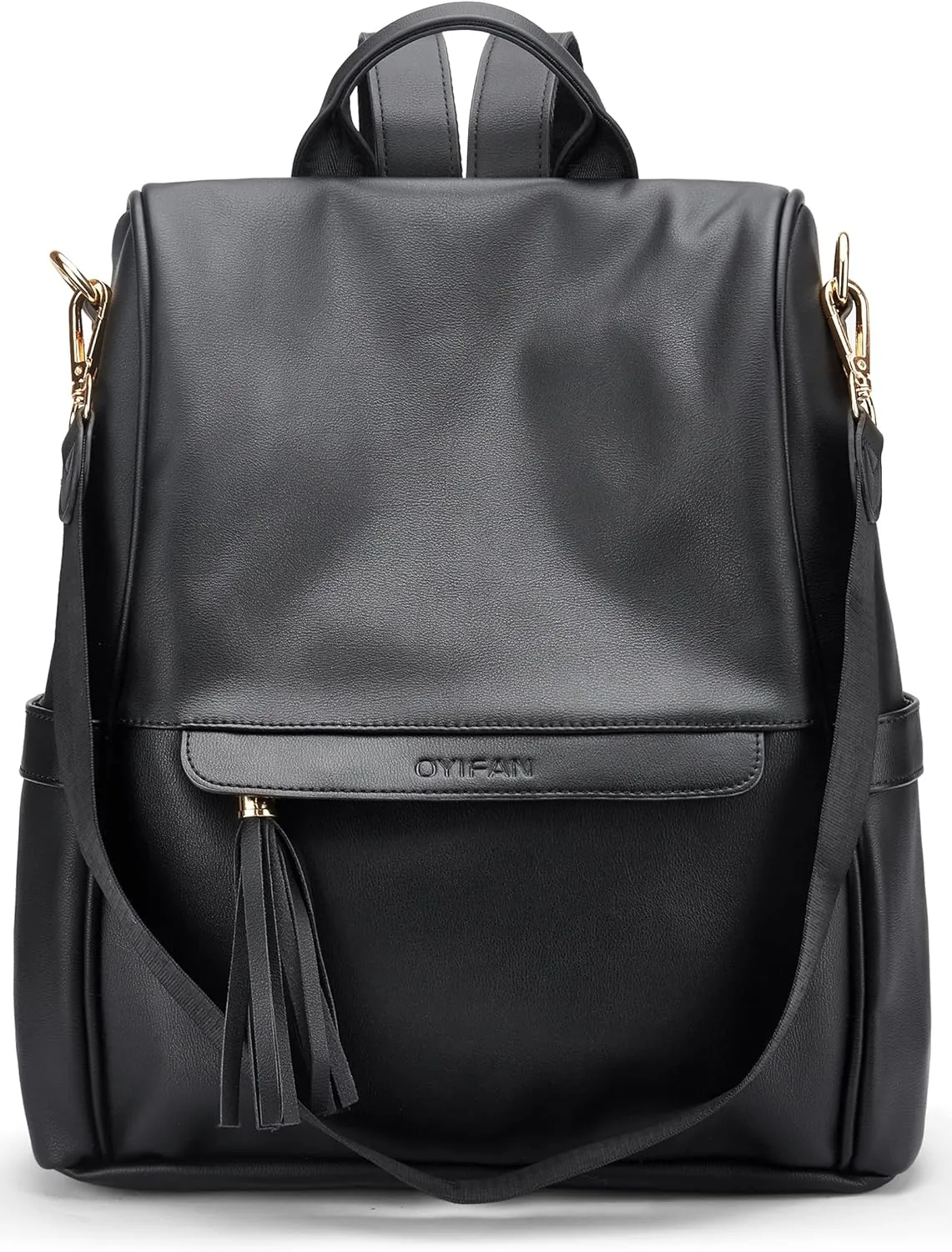 Oyifan Diaper Bag, Womens Backpack Purse, Fashionable Multifunctional Design, Large Women's Shoulder Bag, Leather Travel Backpack
