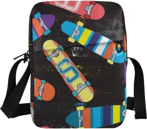 Oyihfvs Messenger Bag, Men's Crossbody Bag, Women's Crossbody Bag with Adjustable Strap
