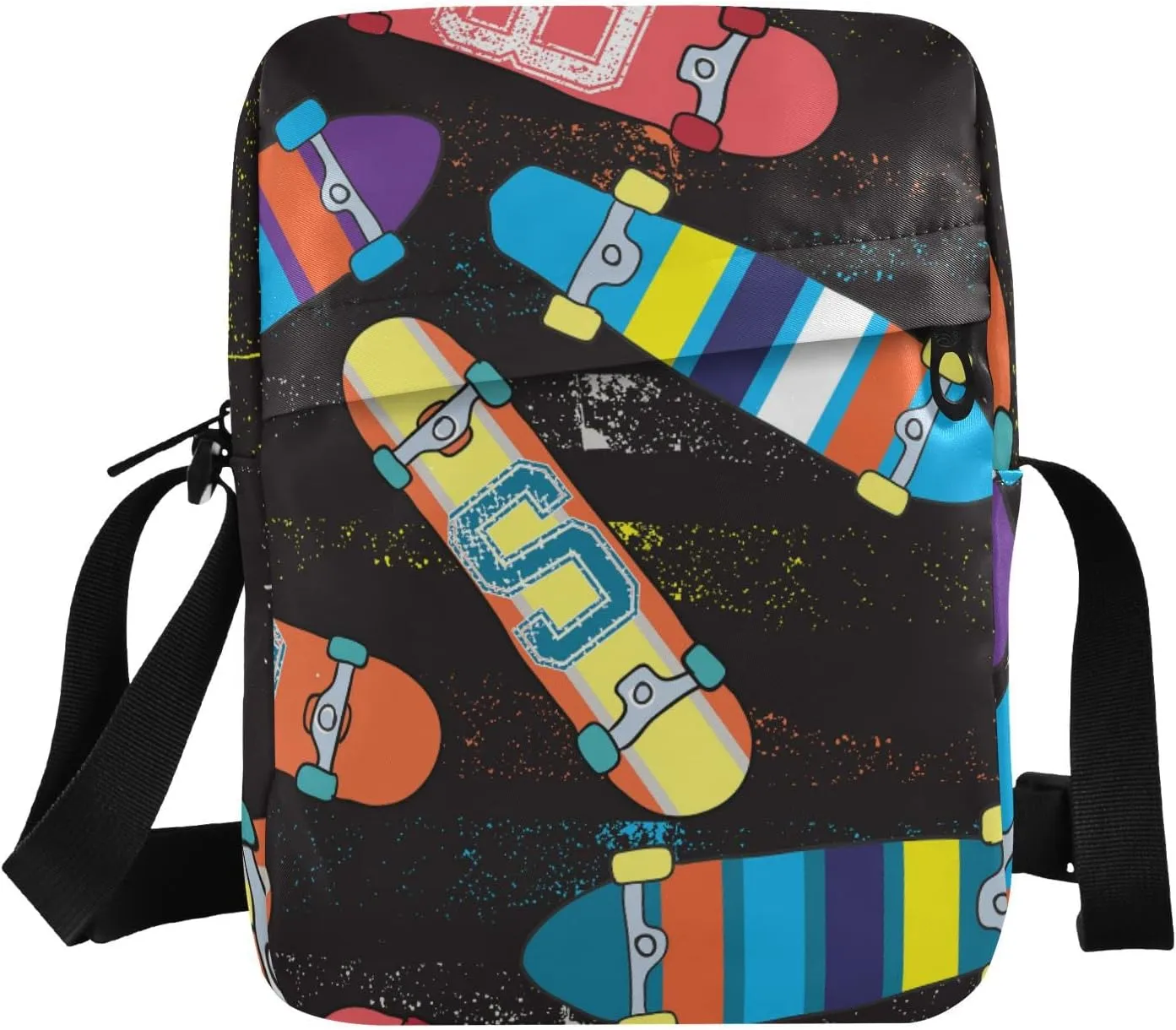 Oyihfvs Messenger Bag, Men's Crossbody Bag, Women's Crossbody Bag with Adjustable Strap