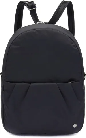 Pacsafe Citysafe CX Anti Theft Convertible Backpack - Fits 10" Tablet, ECONYL Black