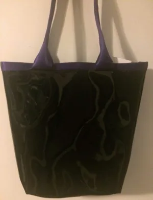 Pattent leather tote bag with seatbelt straps, vegan leather handbag, shoulder bag