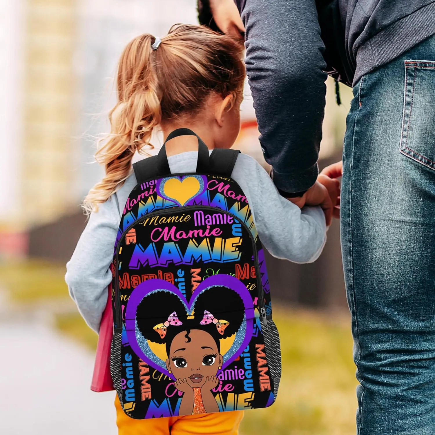 Personalized Kids Backpack with Lunch Bag Custom School Backpacks with Name for Girls Boys Customized Back to School Bookbag for Kids Bookbag for Daughter Son Fashion Unique Gift for Preschool