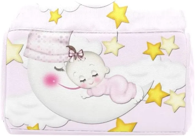 Personalized Name Diaper Bag Backpack Sweet Dream Multifunction Travel Backpack Nappy Bag Daypack for Mom Dad Boy Girl