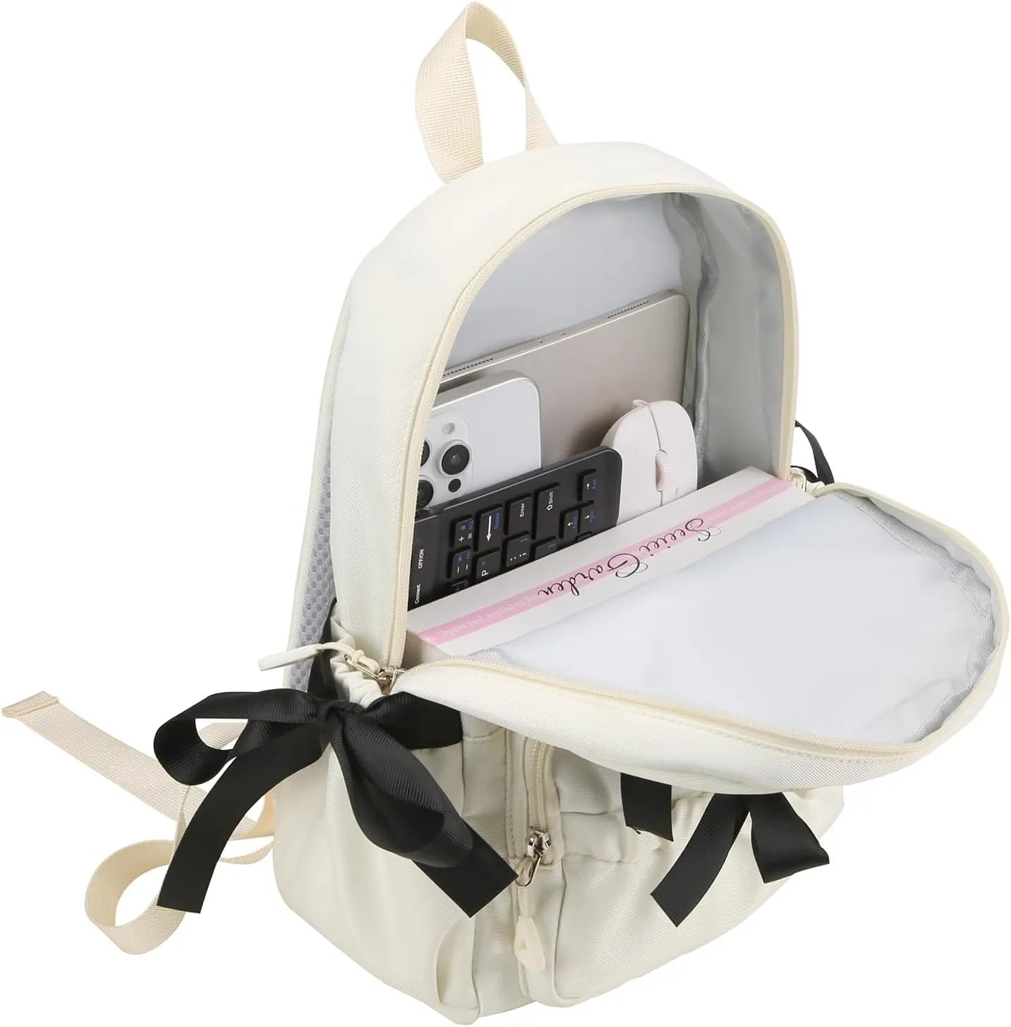Phaoullzon Toddler Preschool Backpack for Girls 4-6 - Kids Bow Ballet Dance Bags
