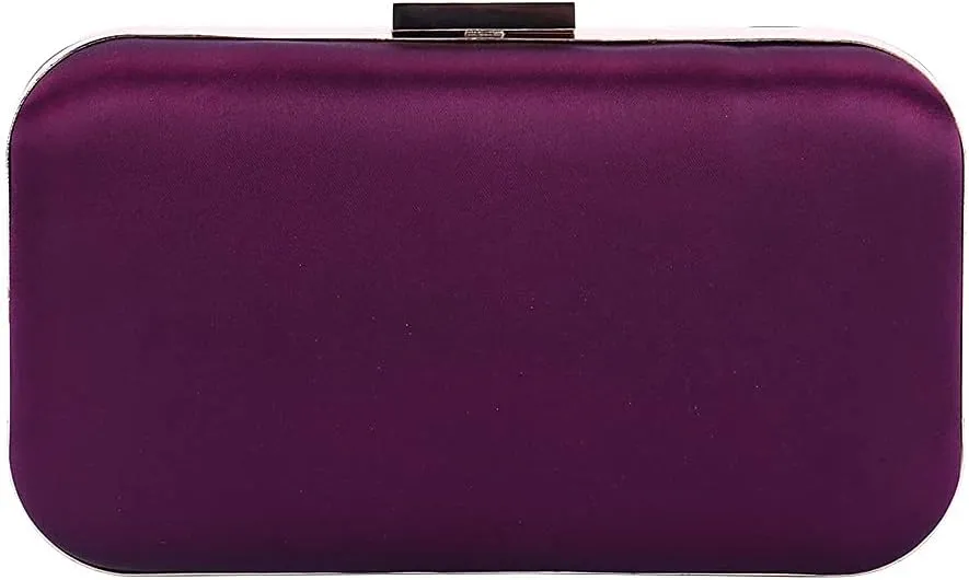 Pleated Satin Clutch Purse For Women Wedding Bridal Clutch Bag Prom Party Clutch
