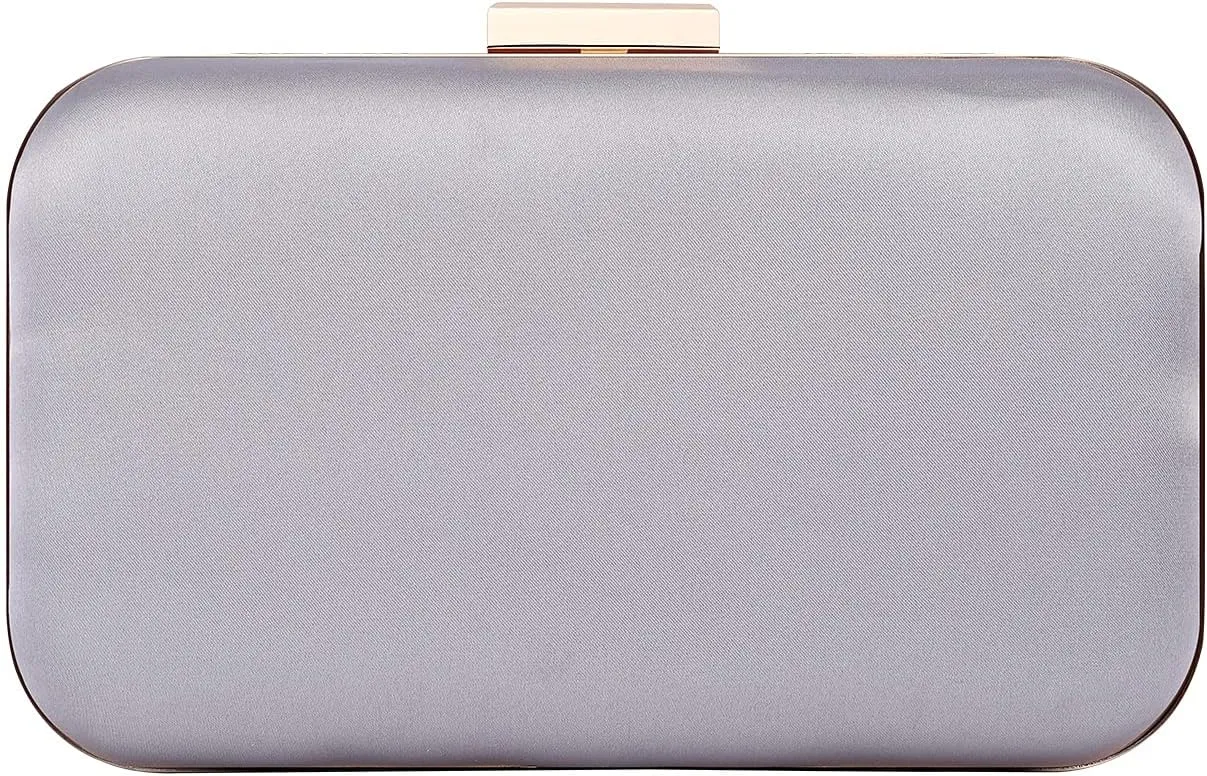 Pleated Satin Clutch Purse For Women Wedding Bridal Clutch Bag Prom Party Clutch