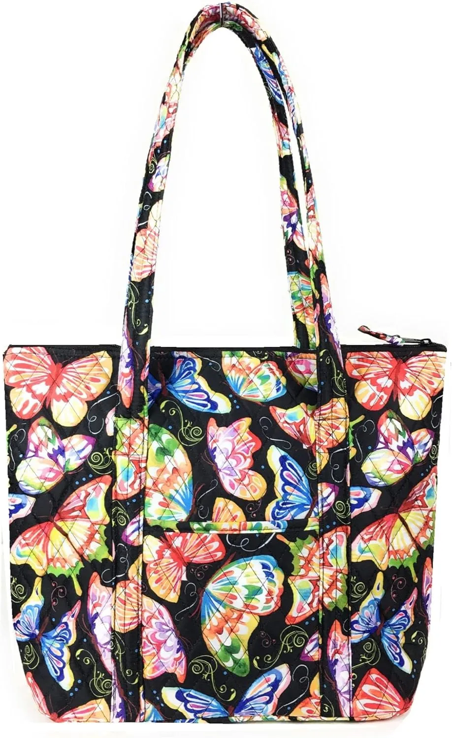 Quilted Shoulder Tote Bag Handbag