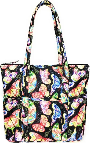 Quilted Shoulder Tote Bag Handbag