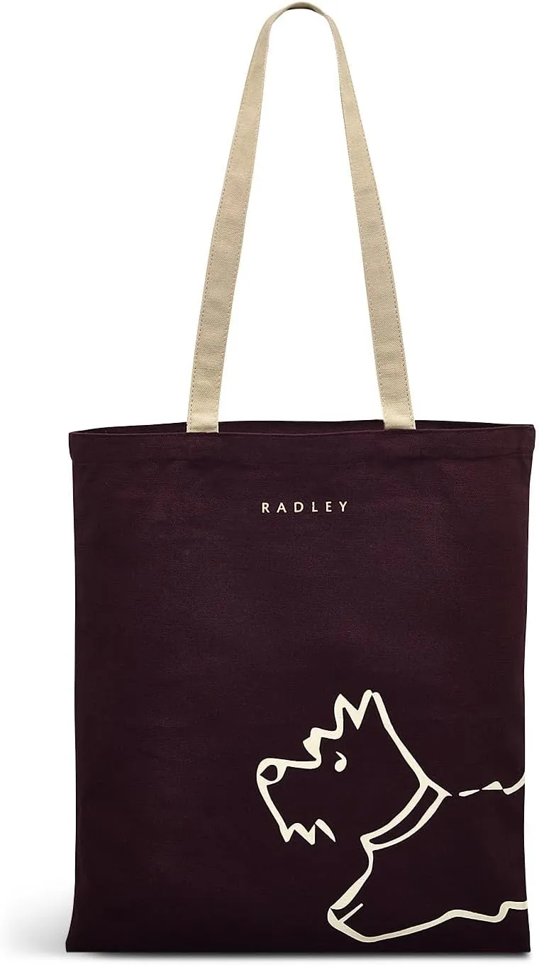 RADLEY London Icon Responsible Medium Reusable Recycled Canvas Tote Bag, Imperial