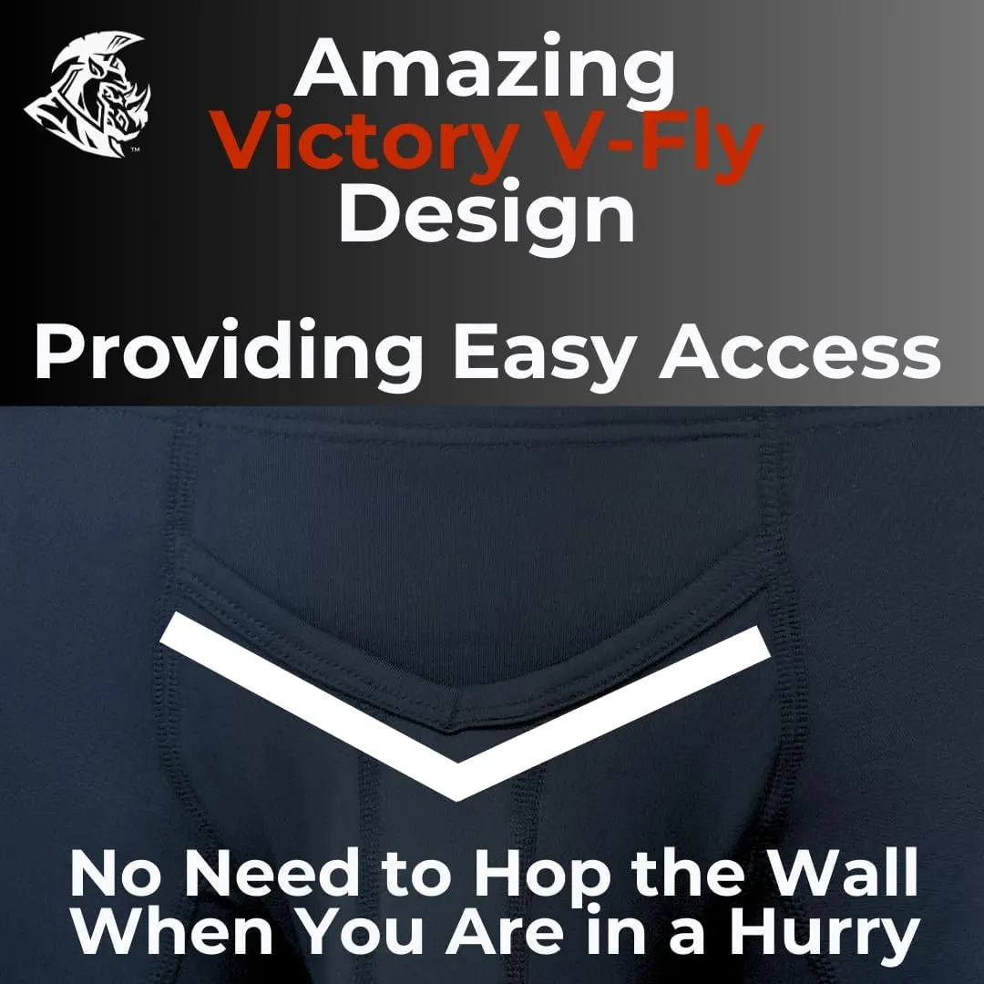 Real Men Bulge Enhancing Pouch Underwear for Men – 1 or 4 Pack Nylon 3 Inches- Ice Silk Mens Boxer Briefs ABCD Pouches XS-5XL