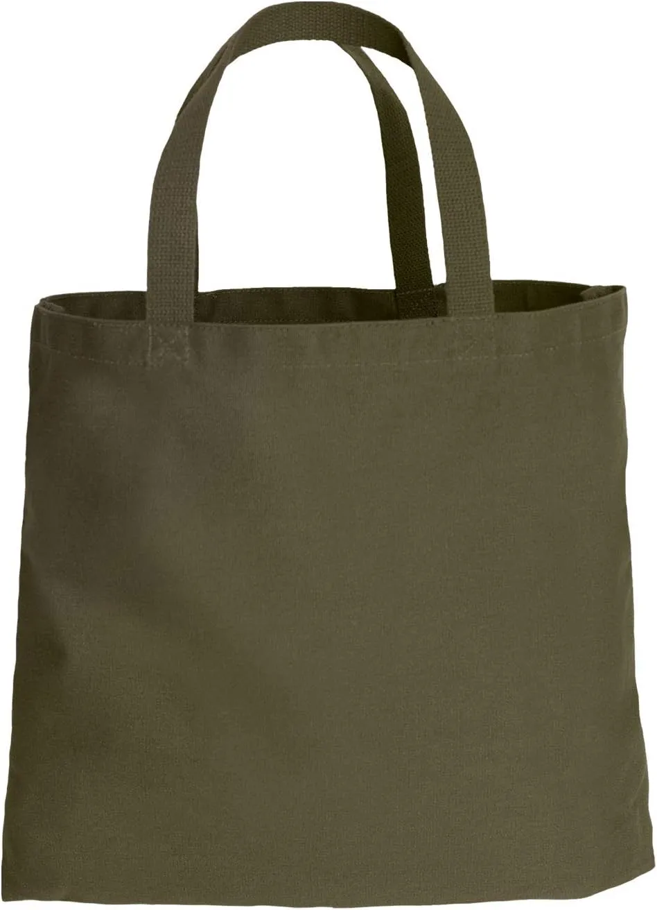 Rothco Canvas Camo And Solid Tote Bag - Casual Tote Reusable Grocery Bag for Work and More