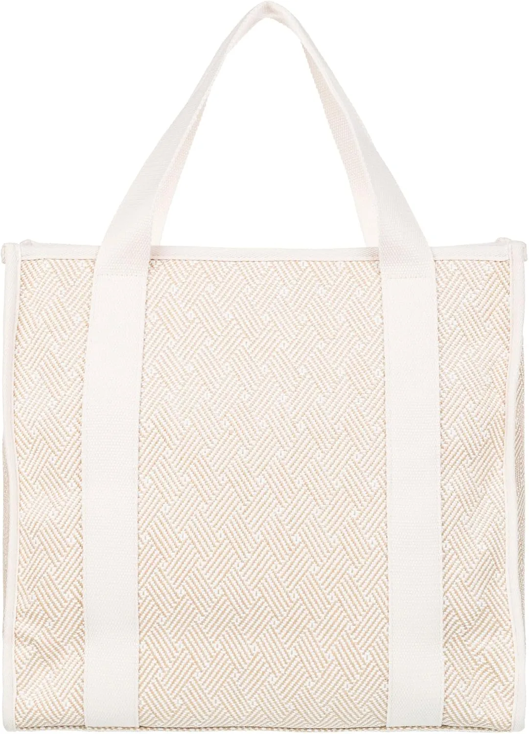 Roxy Women's Cotton Tote Bag | Everyday Carry | Beach | Travel | Vacation | Reusable | Lightweight