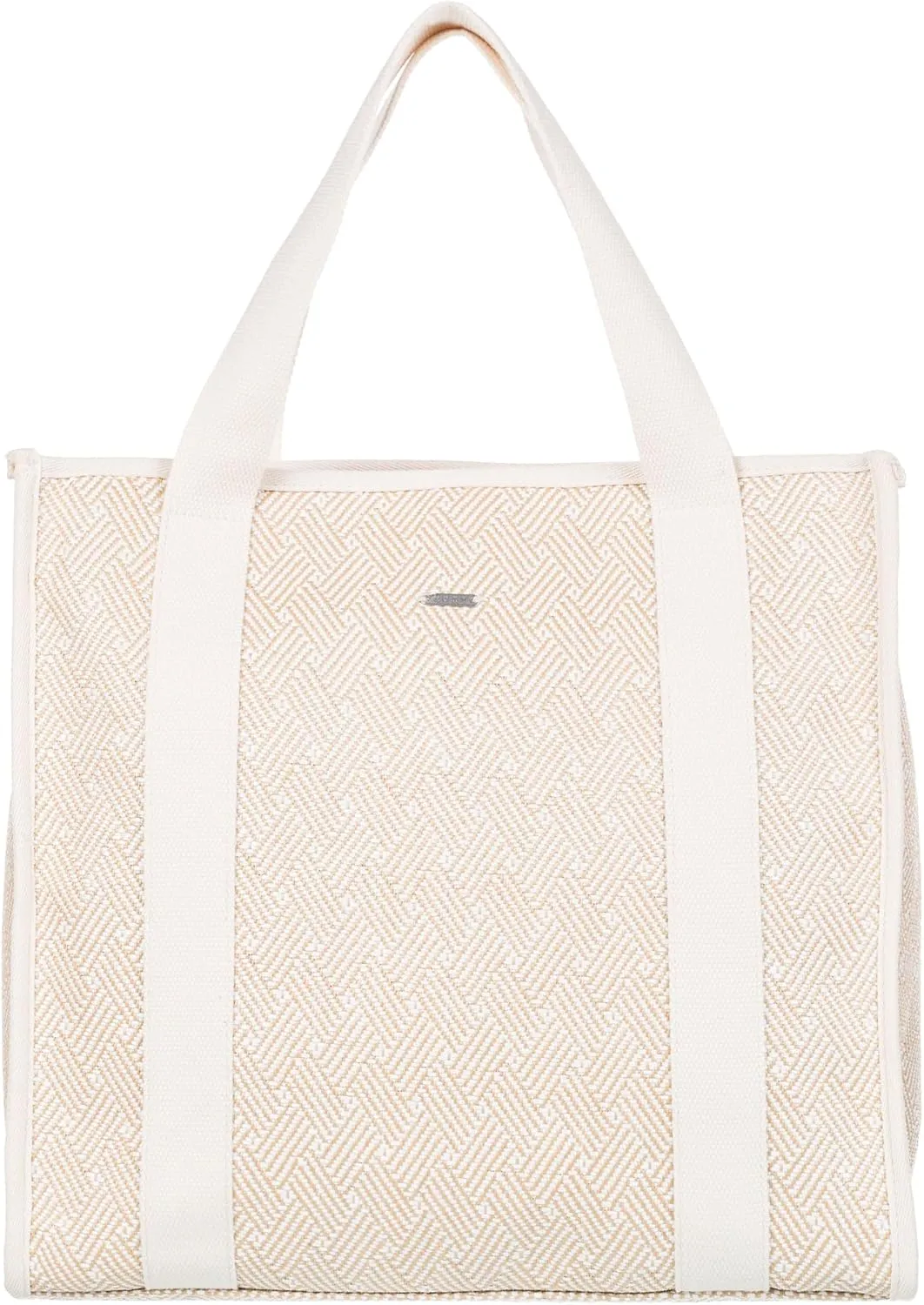 Roxy Women's Cotton Tote Bag | Everyday Carry | Beach | Travel | Vacation | Reusable | Lightweight